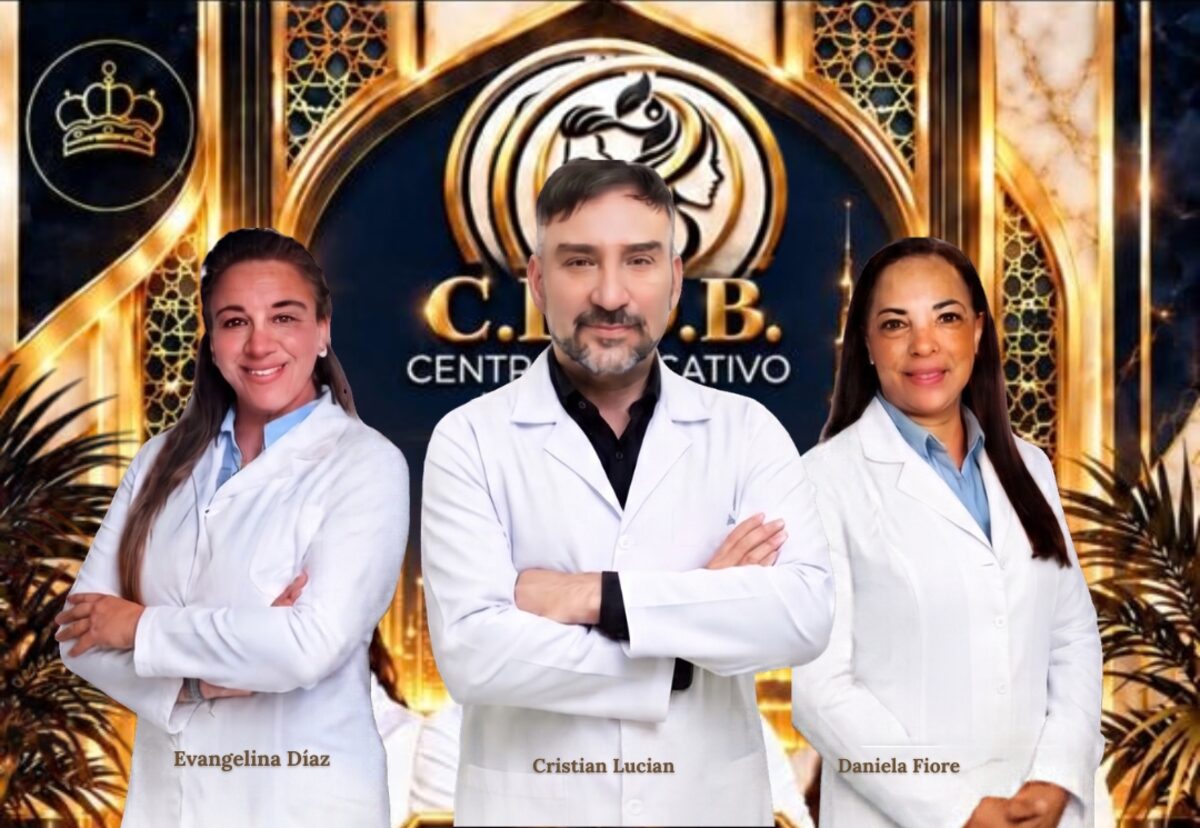 Equipo docente del C.E.D.B.: Evangelina Díaz, Cristian Lucian y Daniela Fiore